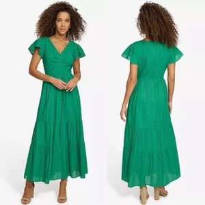Kensie green Maxi Dress